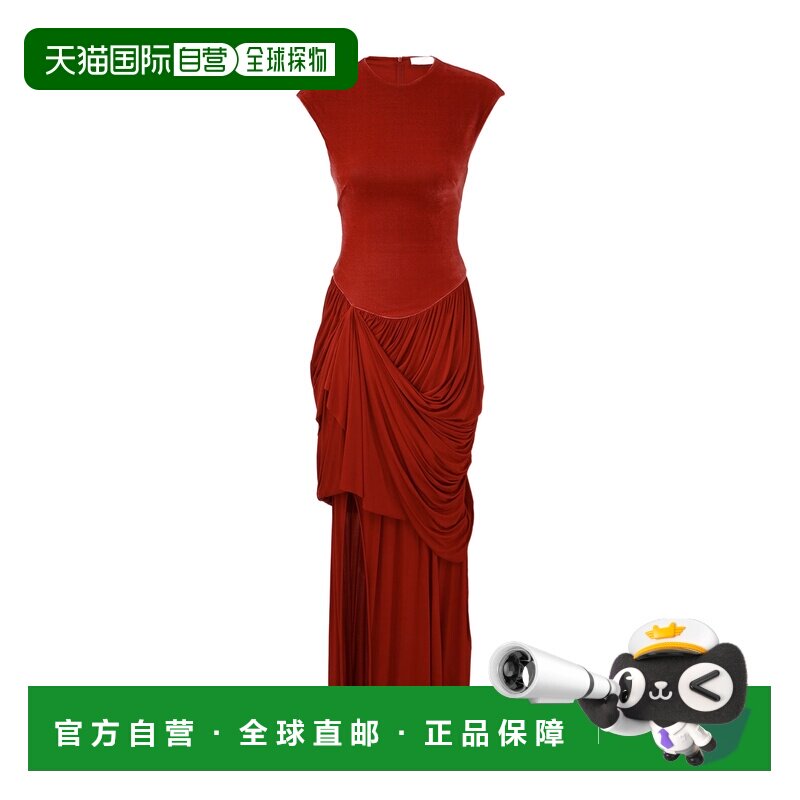 1h可退 ZIMMERMANN 女士连衣裙 5290DF252DKRS AW2025 红色长裙