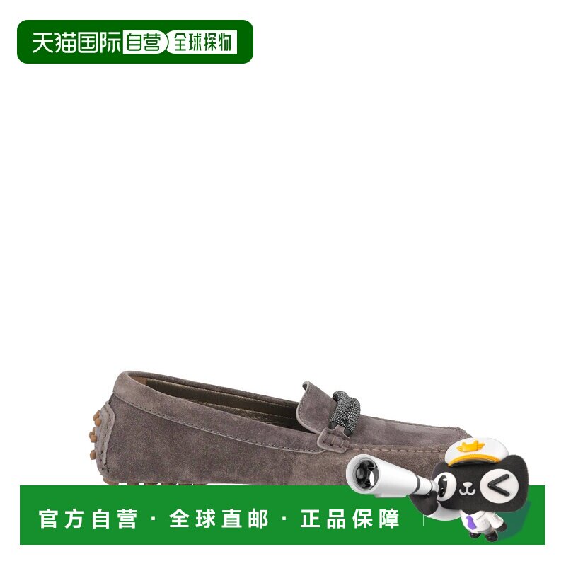 Brunello Cucinelli 布内罗 古奇拉利 女士 乐福鞋一脚蹬豆豆鞋