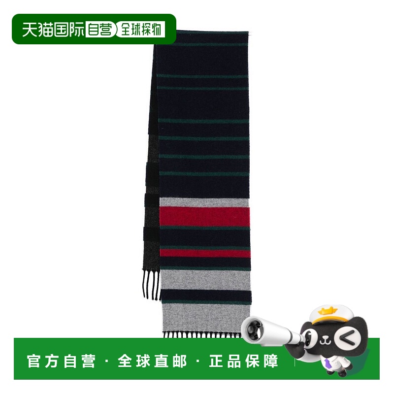 1h可退 潮奢 Paul Smith 保罗 史密斯 男士 Scarfs 蓝色围巾 M1A1