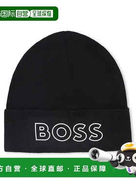 1h可退 潮奢 BOSS 波士 帽子 J52617K09B black黑色 舒适时尚