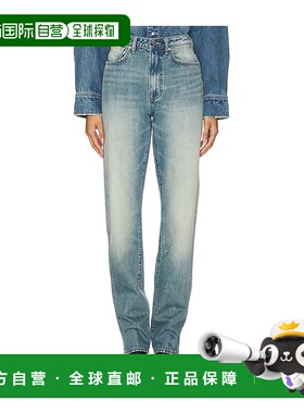 1h可退 潮奢 GRLFRND 女士 Sara 高腰直筒裤 GF45429862079 女裤