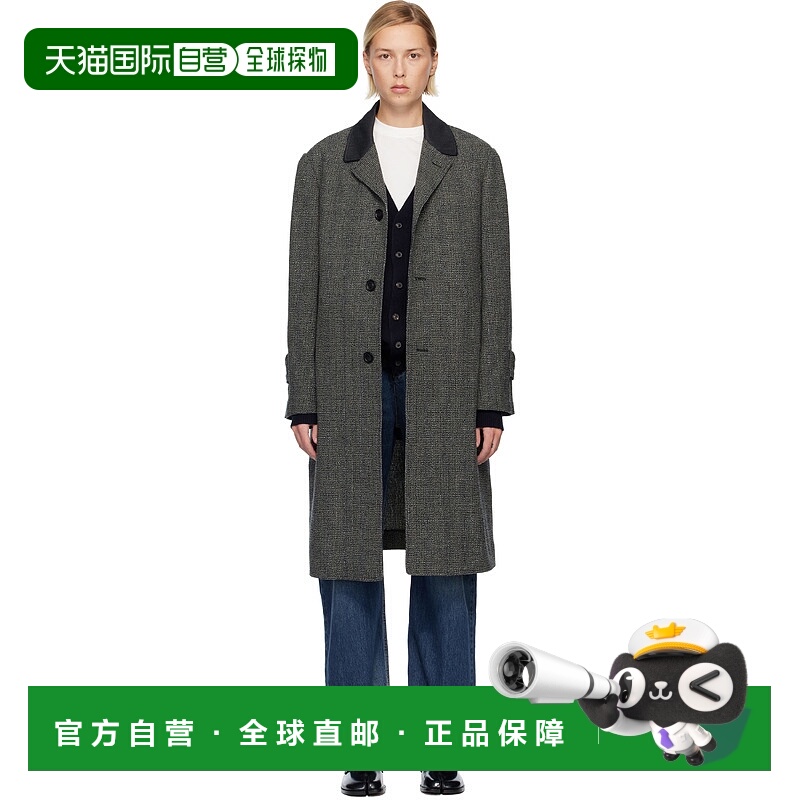 1h可退 潮奢 Maison Margiela 马丁 马吉拉 女士 黑色大衣 S50AA0