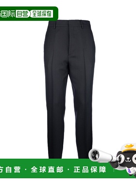 PRADA 男士休闲裤 UP02341WC1F0008 AW2023 黑色 Wool pants