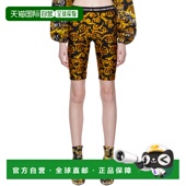 潮奢 短裤 versace 女士 1h可退 Sketch 范思哲 黑色 E74HAC106EJ