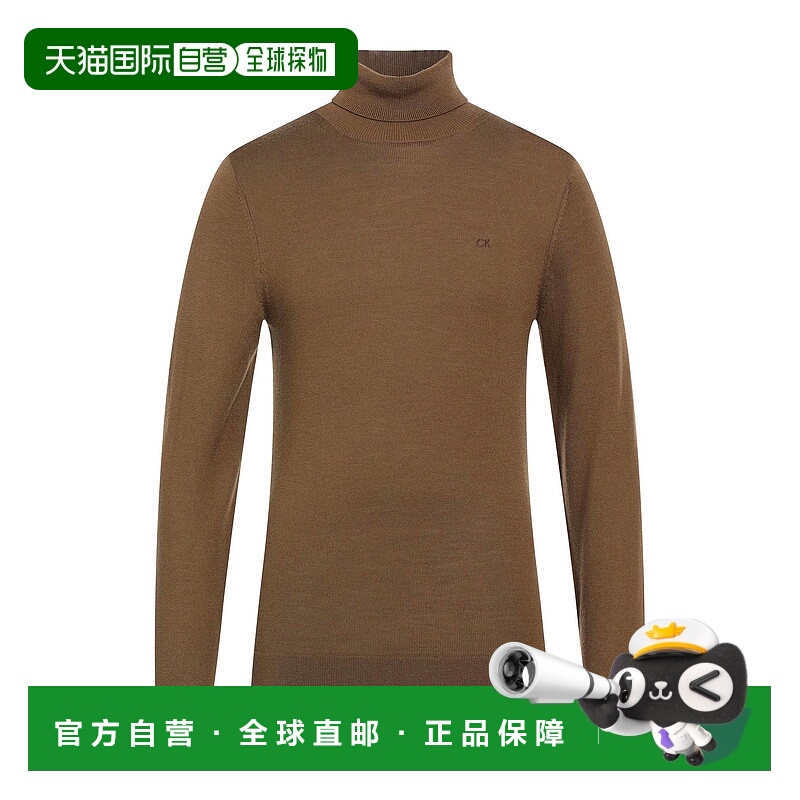1h可退 潮奢 Calvin Klein 卡尔文 克莱恩 男士 高领上衣