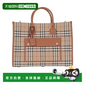 女士手提包 81097921 AW2025 BURBERRY 花色 格纹手提包托特包