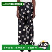 莫斯奇诺 潮奢 1h可退 Allover Moschino 黑色 长裤 女士 Daisy