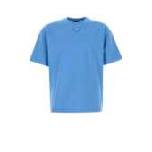 男士 T恤 UJN986SOOO187BF0013 PRADA SS2026 浅蓝色