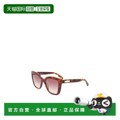 LONGCHAMP 男士眼镜 LO692S230 AW2024 棕色 几何太阳镜