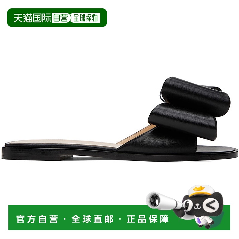 1h可退 潮奢 MACH & MACH 女士 黑色 Le Cadeau 10 凉鞋 R24S0447