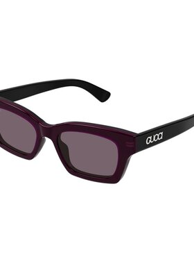 GUCCI 女士太阳镜 GG1790S003 CO 紫色 几何框太阳眼镜