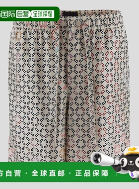 GIVENCHY 男士短裤 BM51KC15Z8960 SS2025 白色 Givenchy Shorts