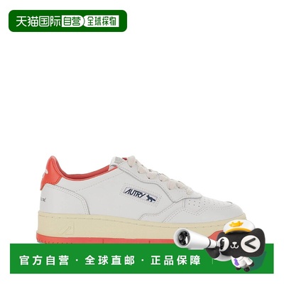 1h可退 潮奢 AUTRY X MAISON KITSUNE 女士 运动鞋 AULWMK02WHTRE