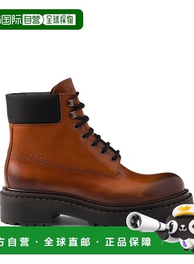 PRADA 男士靴子 2TE205FG0013G21F0046COGNAC-1 SS2025男靴