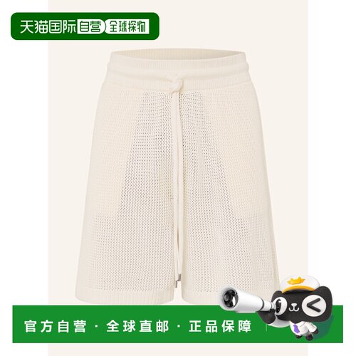 1h可退 AMIRI 男士休闲裤 100292309811000 CO 乳白色 Knit short