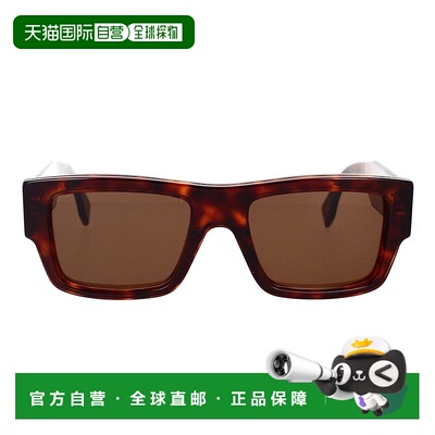 FENDI 男士太阳镜 FE40118I54E CO 棕色