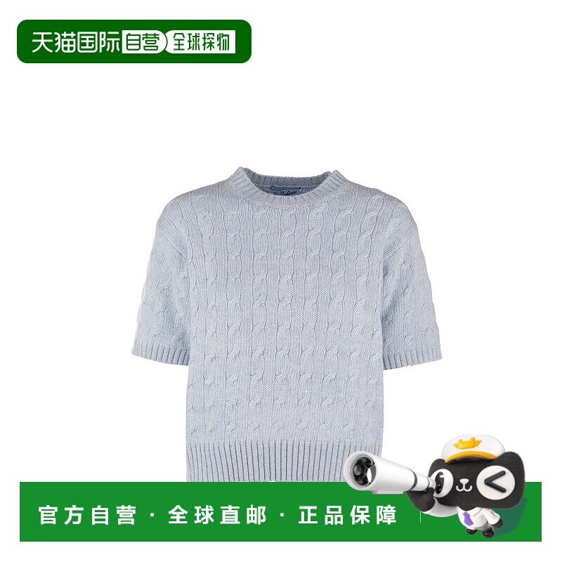 PRADA 女士针织衫 P24H2Q15R2F0013 AW2025 蓝色