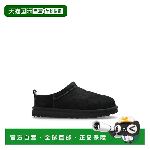 1h可退 UGG 女士雪地靴 11738910BLK CO 黑色 Classic Micro slid