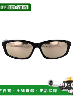 BALENCIAGA 女士眼镜 BB0401S002 SS2025 黑色 Balenciaga Sungla