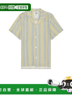 1h可退 潮奢 OAS 男士 Strata Cuban 薄雾亚麻衬衫 701207