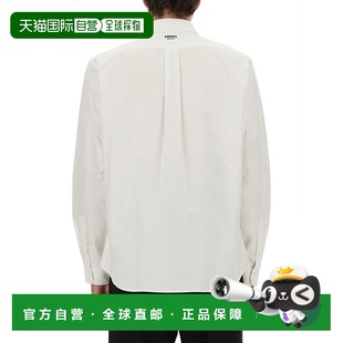 FF65CH4109LO01 衬衫 AW2025 男装 KENZO 白色长袖 男士
