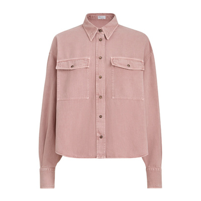 BRUNELLO CUCINELLI 女士衬衫 ML996NC206C9399 SS2026亚麻