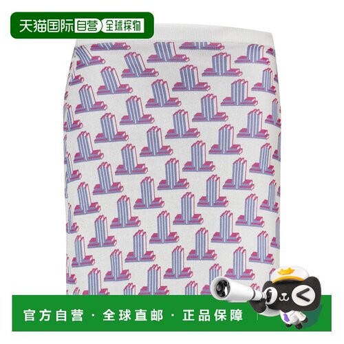LANVIN 女士半身裙 RWST0042K005P2207 SS2022 白色