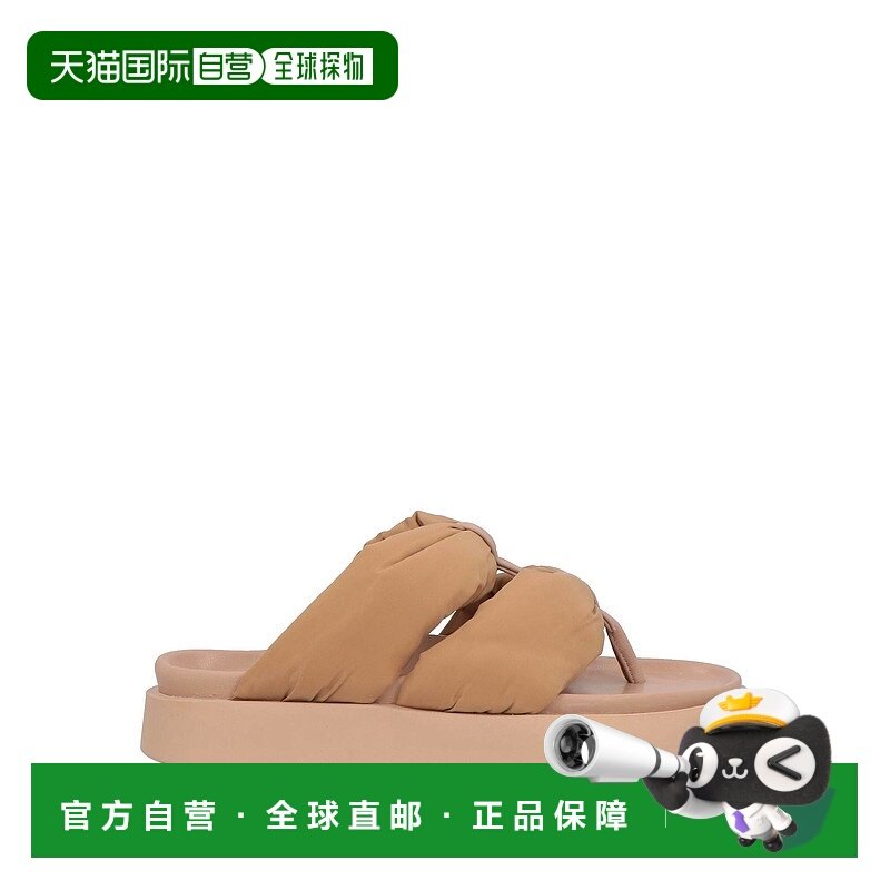 1h可退 潮奢 Inuikii 女士 人字拖 brown棕色 舒适时尚