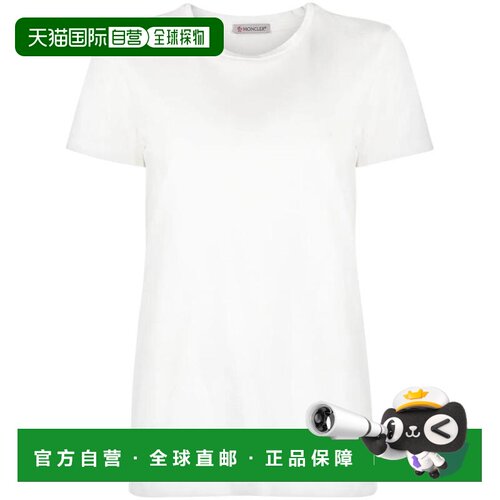 MONCLER 女士T恤 8C73200V8058033 SS2026 白色