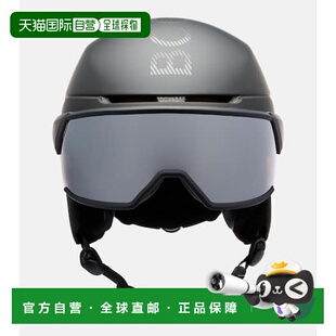 1h可退 潮奢 bogner 博格纳 女士 Logo leather-trimmed 滑雪头盔