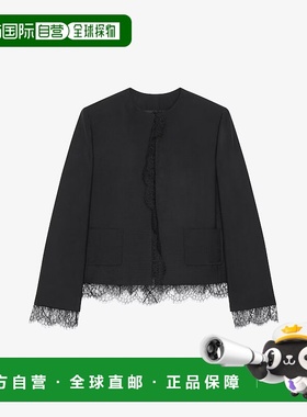 GIVENCHY 女士夹克 BW30JC100H001 SS2024 黑色 Jacket in wool a
