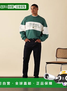 1h可退 潮奢 ASOS 男士 设计靛蓝色紧身牛仔裤 blue蓝色 舒适时尚