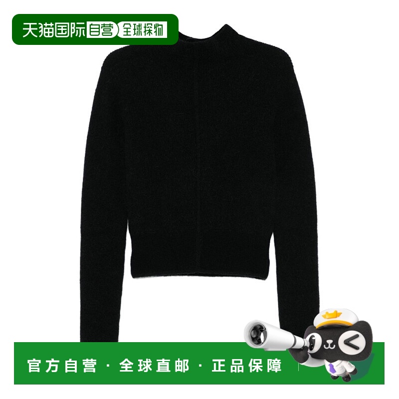 1h可退 RICK OWENS 女士卫衣 RO02D3687KWPL09 AW2024 黑色