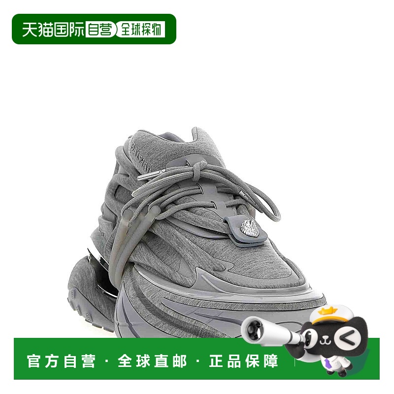 BALMAIN 男士运动鞋 EM1VJ309KFCTYAD-0 SS2025 灰色