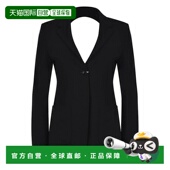 單排扣露背夾克 1h可退 25119110236 麦斯玛拉 女士 潮奢 MaxMara