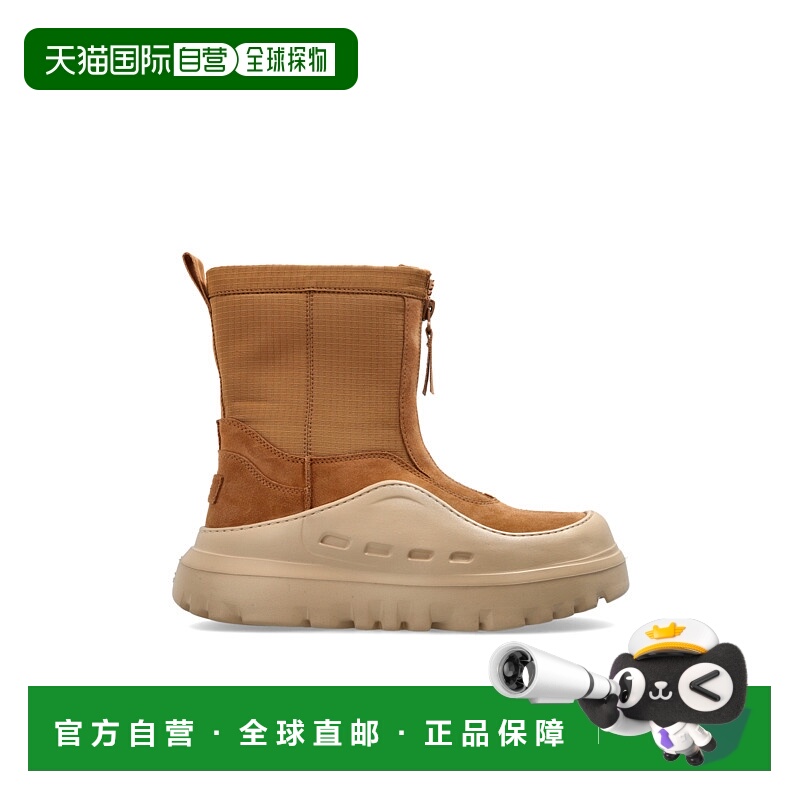 UGG 男士靴子 11713710CTMS AW2025 棕色 圆头雪地靴