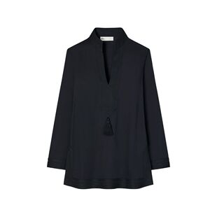 83308001 TORY BURCH 女士连衣裙 黑色 SS2026