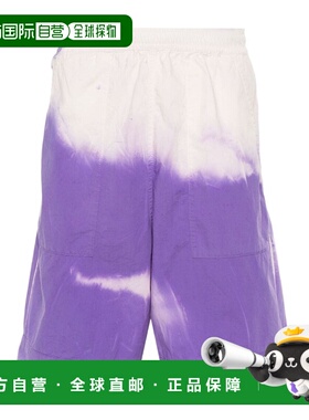 STONE ISLAND 男士短裤 8015L0695V0047 SS2024 紫色休闲裤