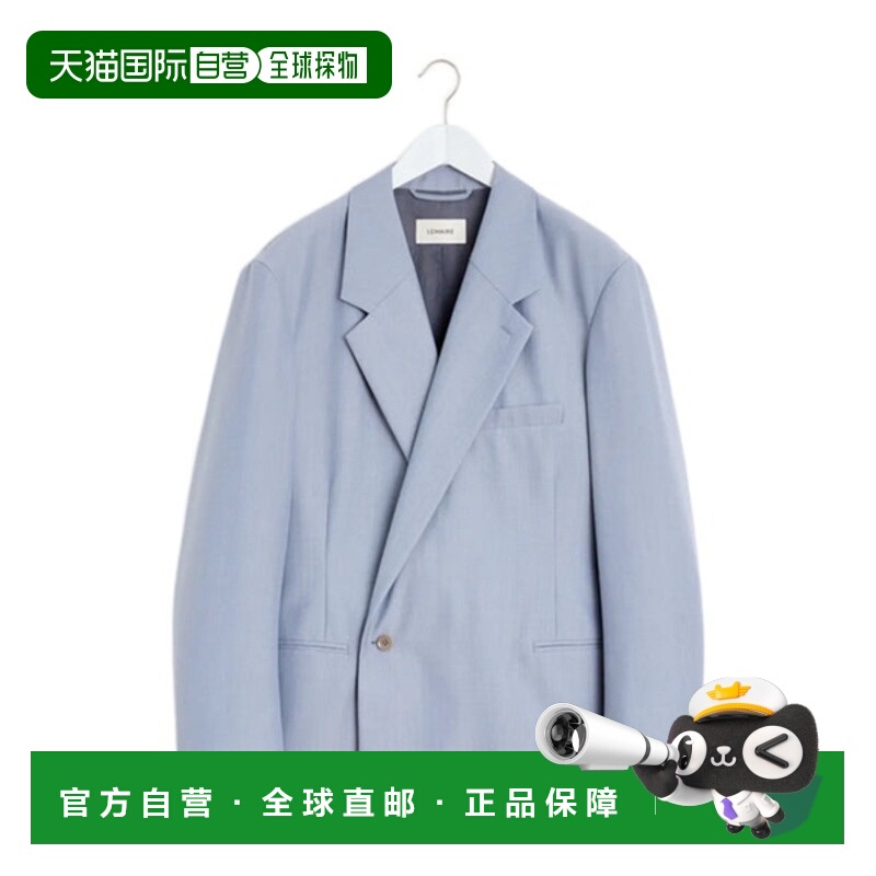 1h可退 LEMAIRE 男士夹克 JA1063LF414BL720 SS2025 灰色外套