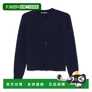 A60559AHE 女士外套 SS2025 蓝色 毛衣外套 ACNE 长袖 STUDIOS