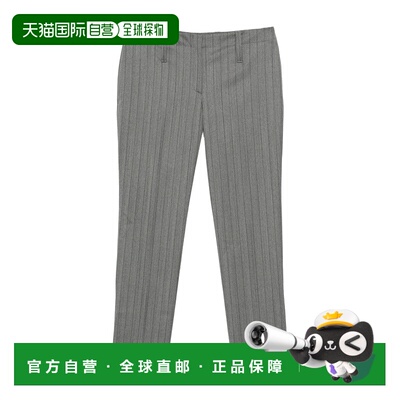 1h可退 奢淘 Alexander McQueen 腰带环休闲裤 女 839148QJAFE