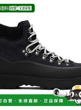 1h可退 潮奢 Diemme 男士 黑色 Roccia Vet Gomma 踝靴 DI24FWRVM