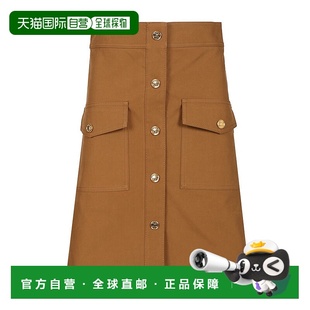 AW2025 RJ04S066804DB 浅棕色 JUPE CELINE COURTE 女士半身裙