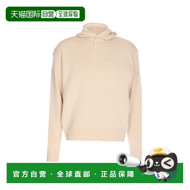 1h可退 LEMAIRE 男士针织衫 TO1475LK1028WH048 AW2025 白色
