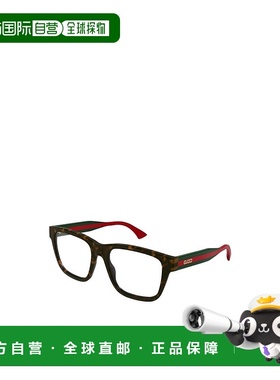 1h可退 GUCCI 男士眼镜 GG1870O002 SS2025 花色 全框平光镜古驰