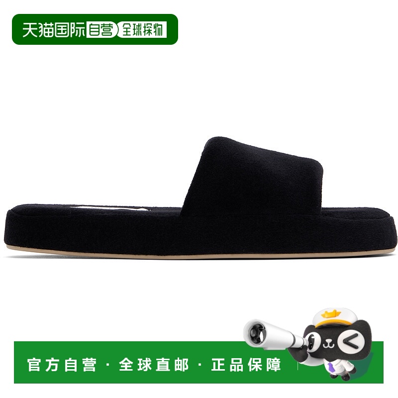 1h可退 潮奢 The Row 女士 绿色 Pillow 拖鞋 F1610L255