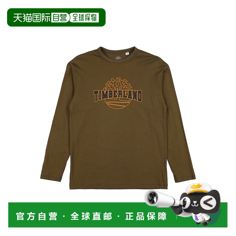 1h可退 潮奢 Timberland 天伯伦 男童 T恤童装 green绿色 舒适时