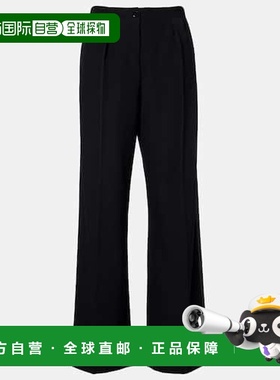 1h可退 潮奢 The Row 女士 Felicita 羊毛斜纹布阔腿裤西装裤