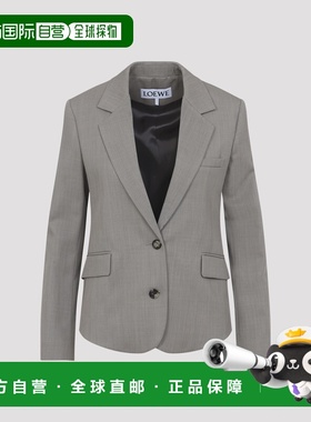 LOEWE 女士西服 S540Y03XBM8586 SS2026 花色 Loewe Wool Single-