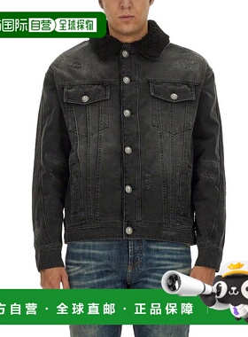 BALMAIN 男士夹克 DH1TC315DE680PC AW2024 黑色